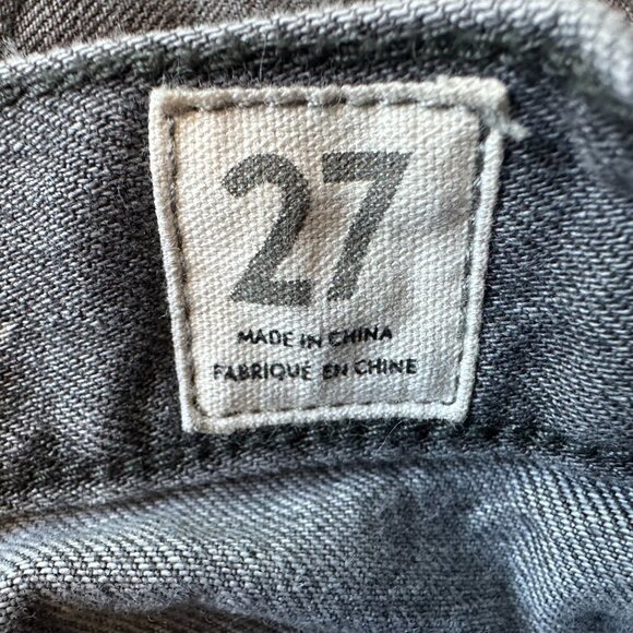 Free People We The Free Womens 27 Skirt Sidecar Mini Distressed Raw Hem Denim - Picture 4 of 7